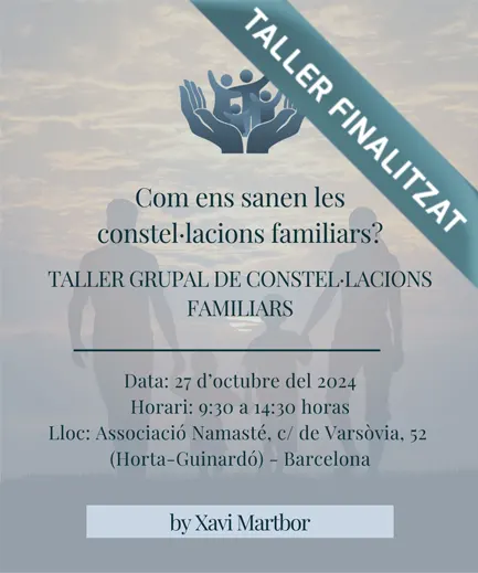 Taller de constel·lacions familiars - octubre 2024