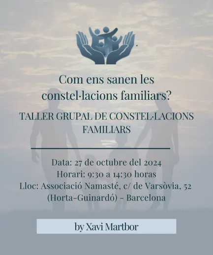 Taller de constel·lacions familiars - octubre 2024