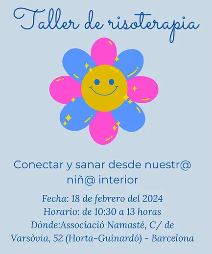 Taller de risoterapia: Conectar y sanar desde nuestr@ niñ@ interior – Febrero 2024